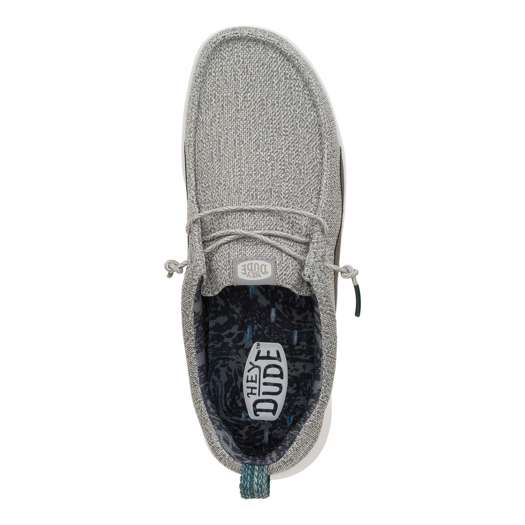 Men's Hey Dude Wally H2O Mesh Slip-On MONUMENT 43145-1UL