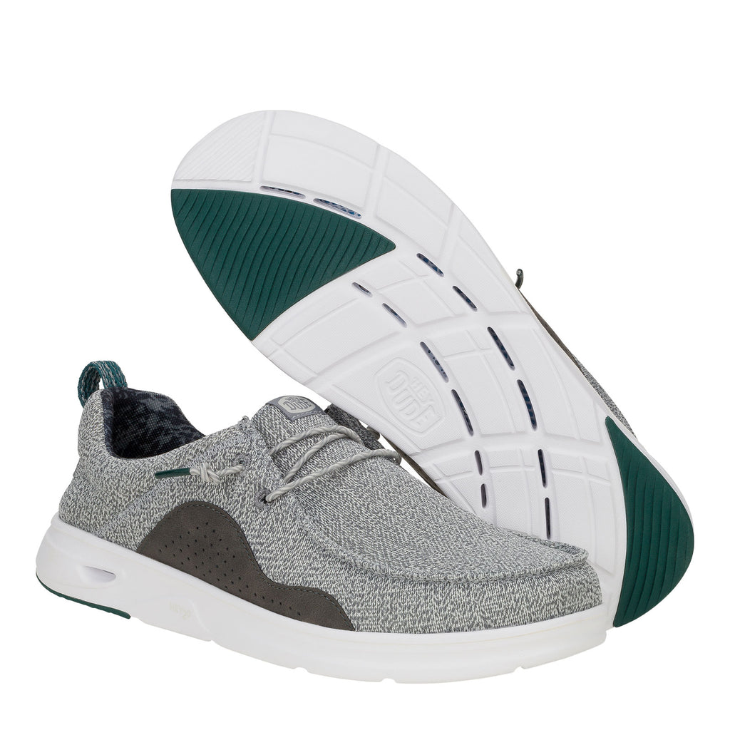 Men's Hey Dude Wally H2O Mesh Slip-On MONUMENT 43145-1UL