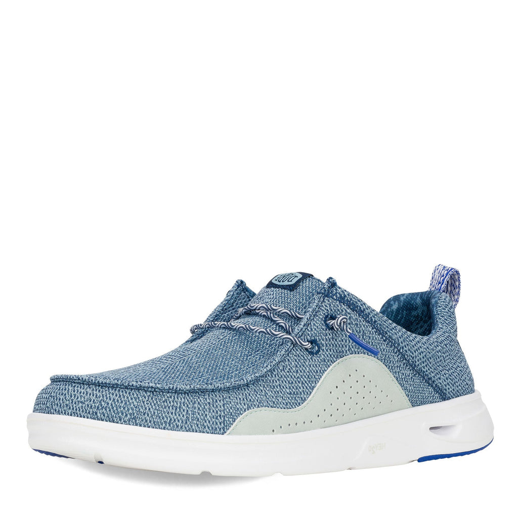 Men's Hey Dude Wally H2O Mesh Slip-On SARGASSO BLUE 43145-4VW