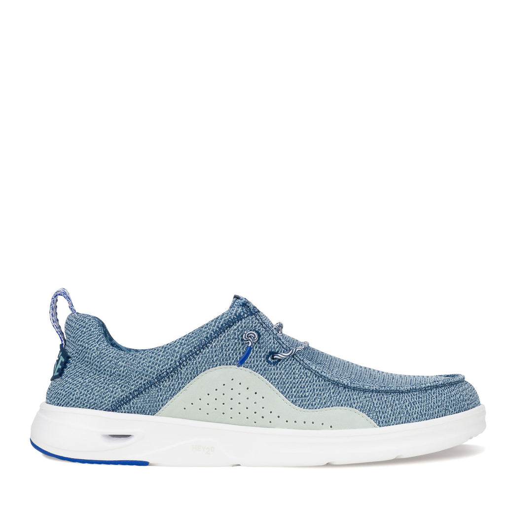 Men's Hey Dude Wally H2O Mesh Slip-On SARGASSO BLUE 43145-4VW