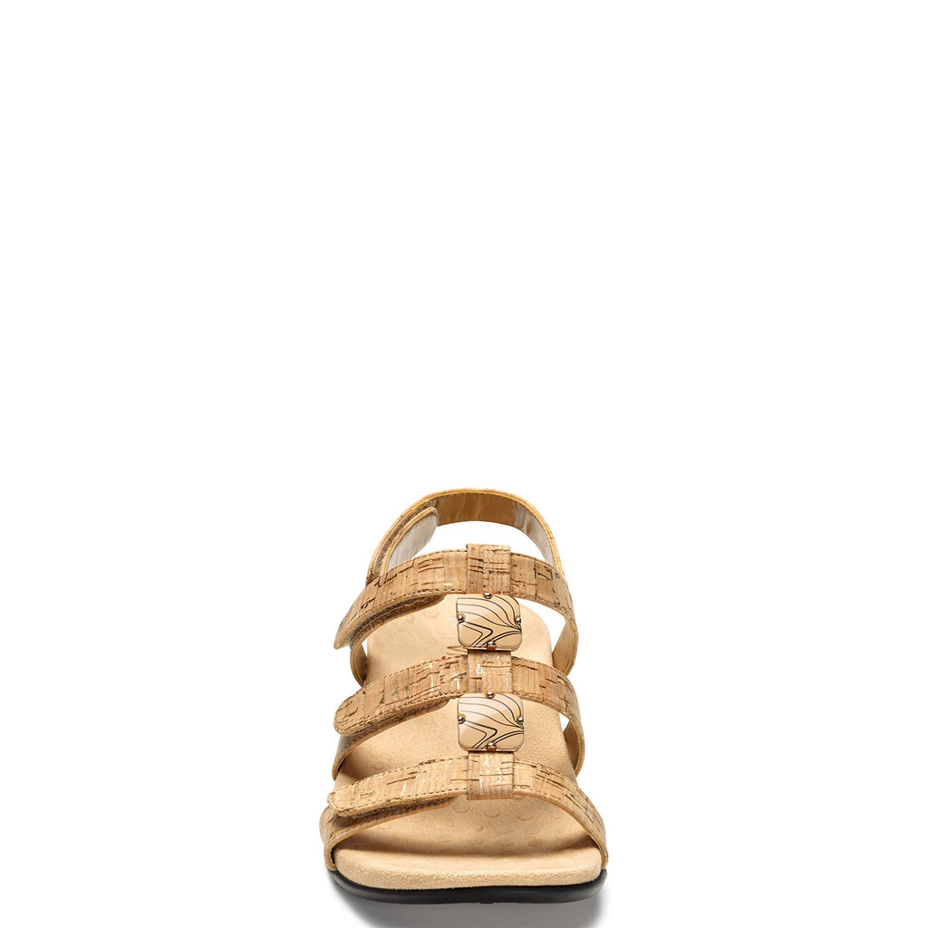 Women's Vionic Amber Sandal GOLD CORK 44AMBER-GLDCRK