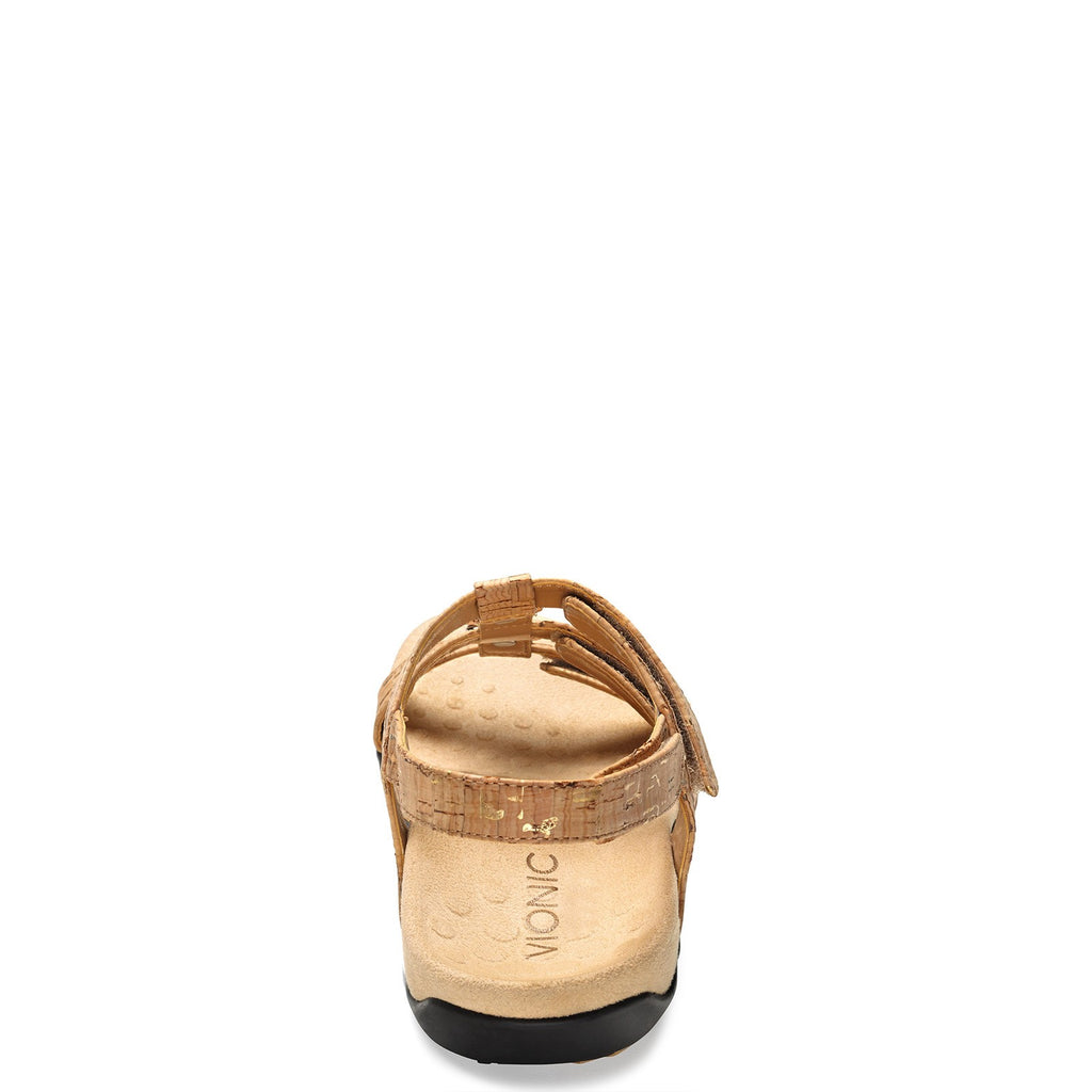 Women's Vionic Amber Sandal GOLD CORK 44AMBER-GLDCRK