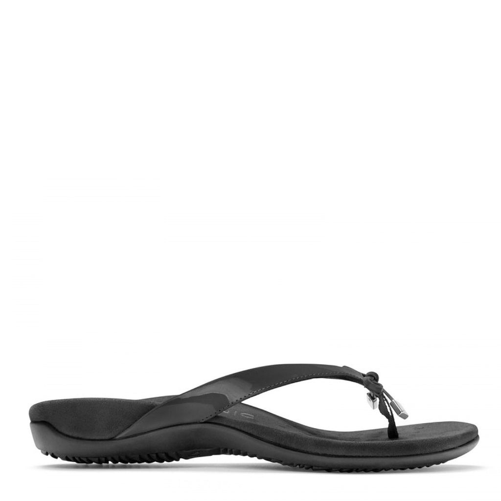 Women's Vionic Bella II Sandal BLACK PATENT 44BELLAII-BLK