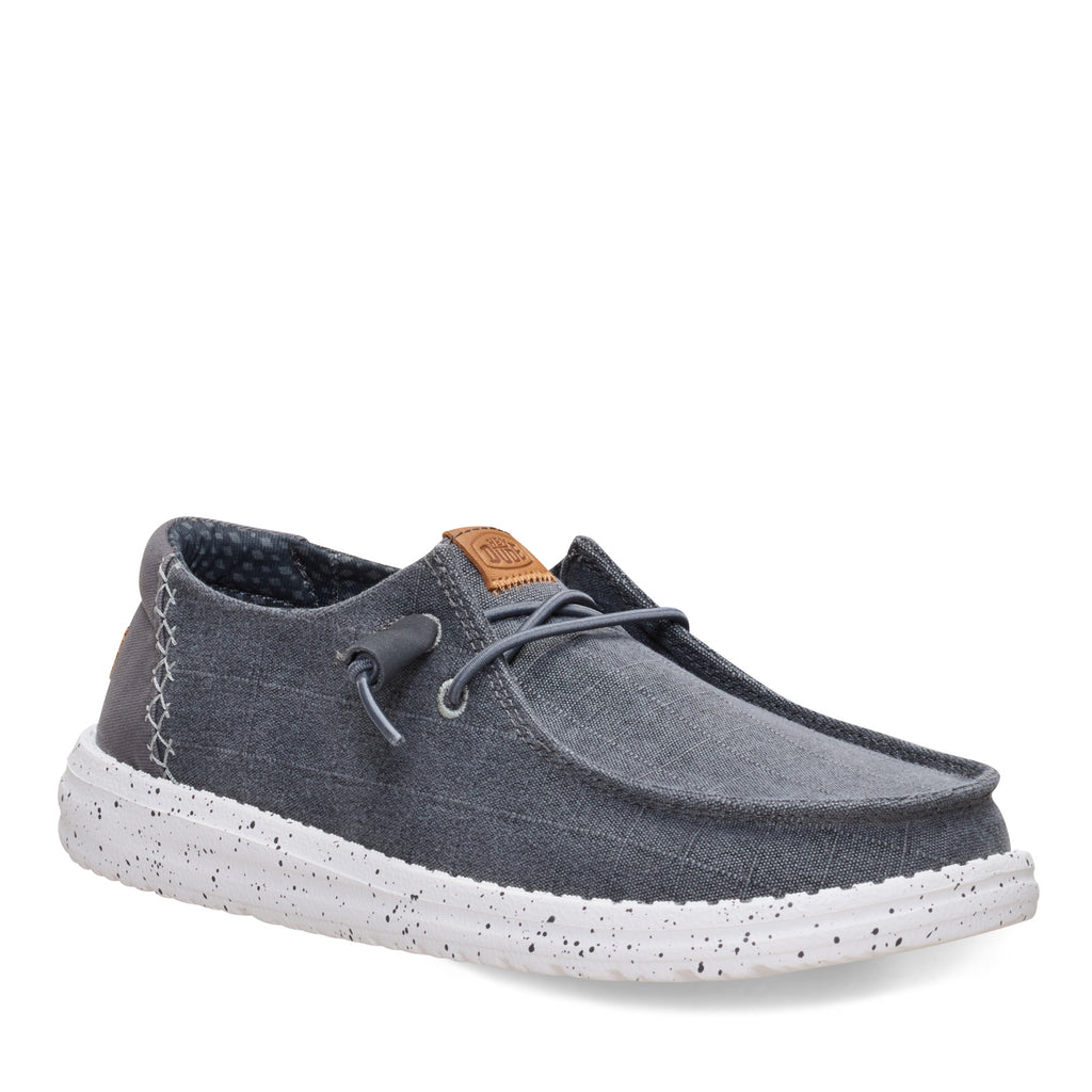 Women's Hey Dude Wendy Slip-On CHARCOAL GRID 45187-025