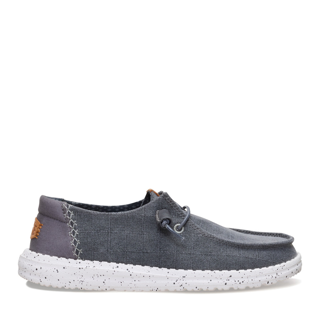 Women's Hey Dude Wendy Slip-On CHARCOAL GRID 45187-025