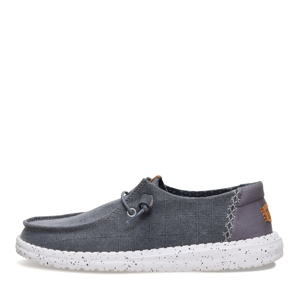 Women's Hey Dude Wendy Slip-On CHARCOAL GRID 45187-025