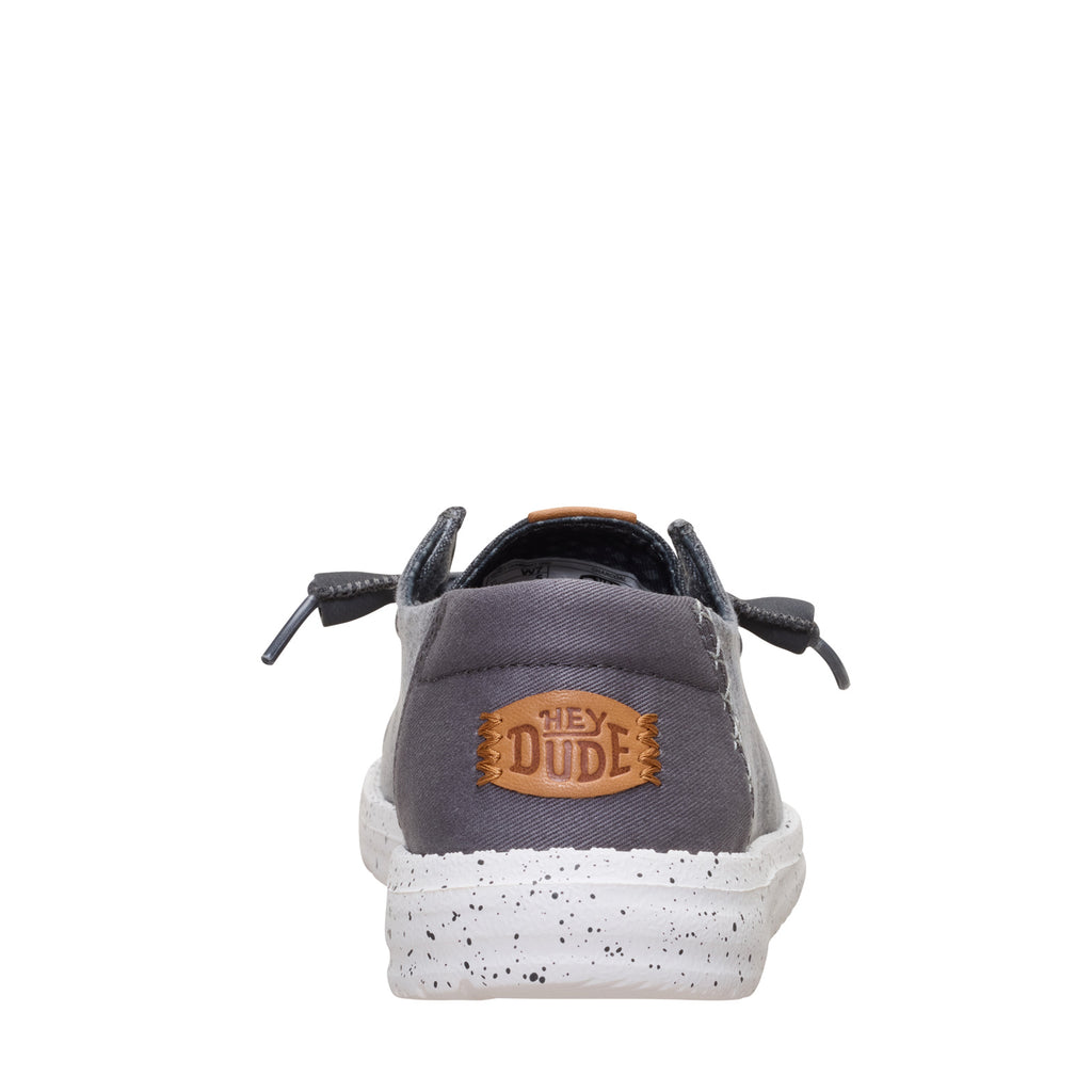 Women's Hey Dude Wendy Slip-On CHARCOAL GRID 45187-025