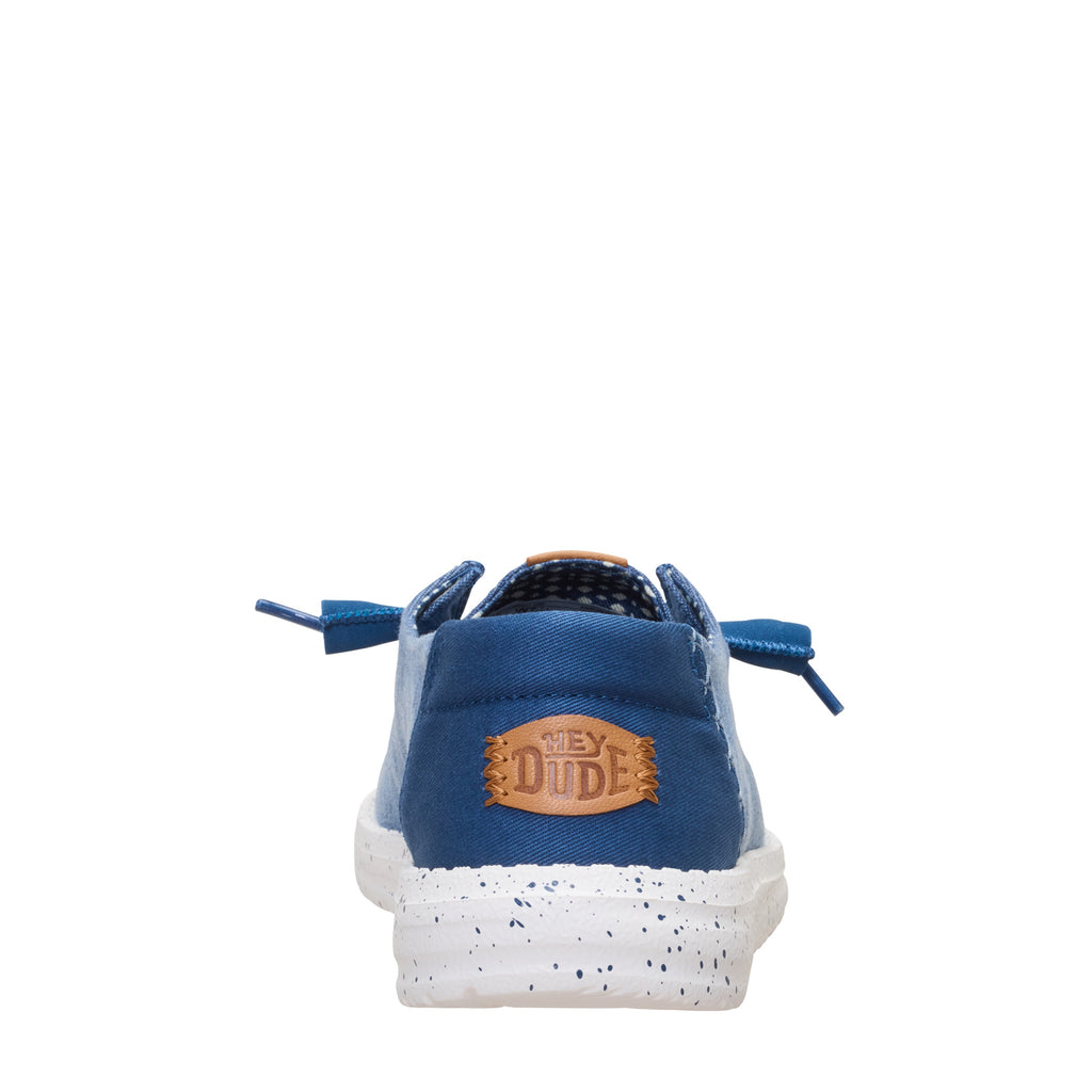 Women's Hey Dude Wendy Slip-On CHAMBRAY GRID 45187-4ZV