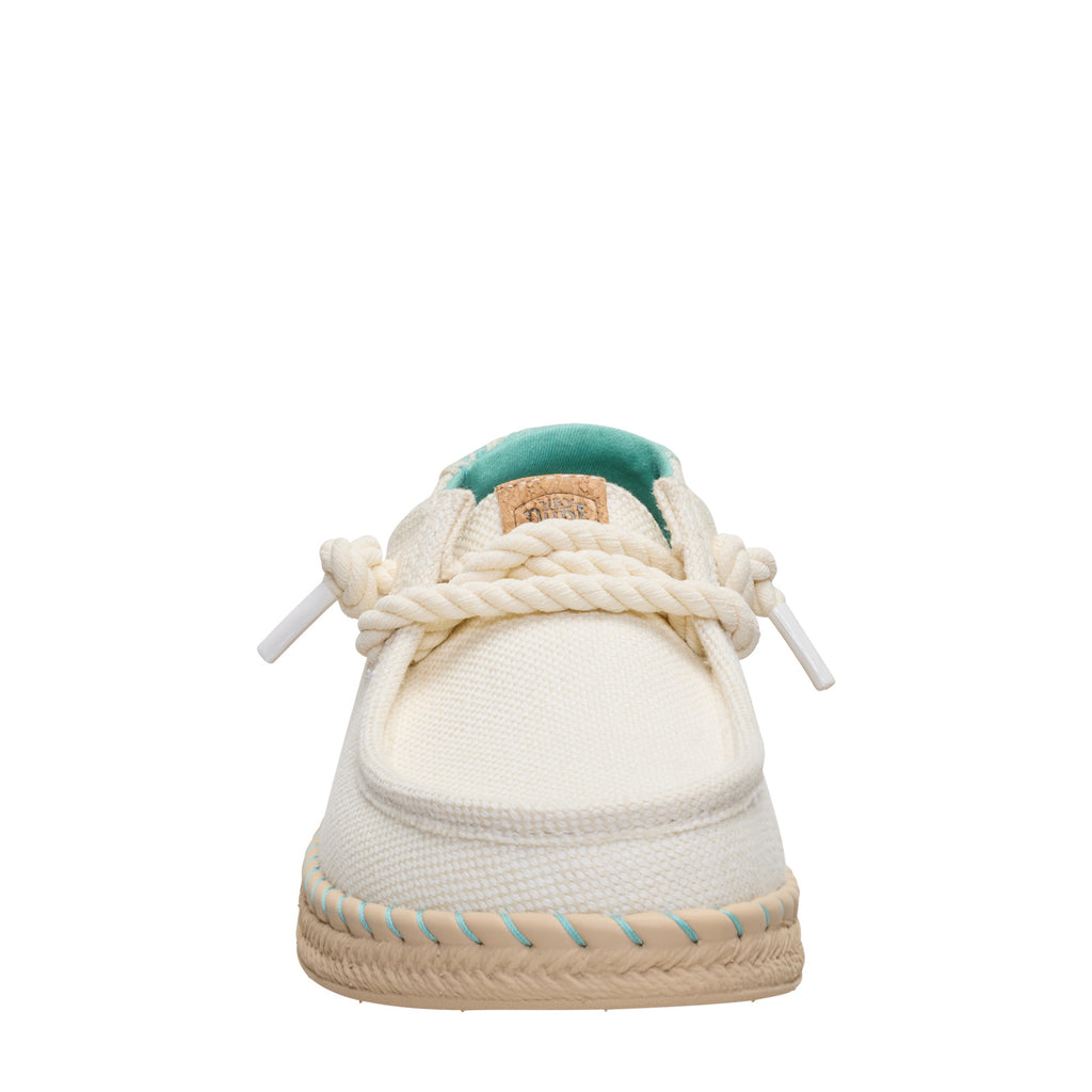 Women's Hey Dude Wendy Espadrille Slip-On HIBISCUS EGRET 45237-0NI