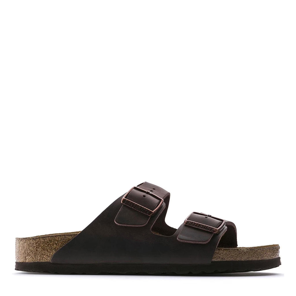 Women's Birkenstock Arizona Soft Footbed Sandal - Narrow Fit HABANA BROWN 452763 N