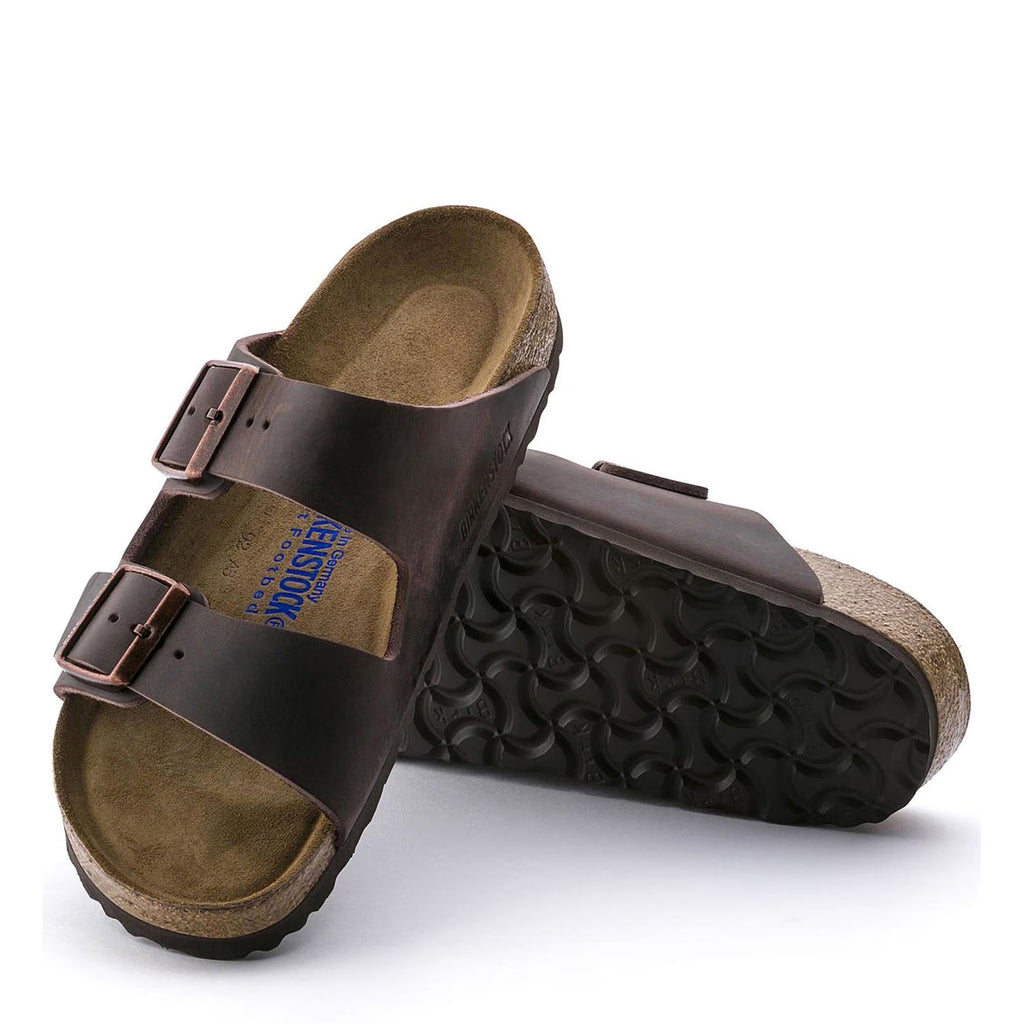 Women's Birkenstock Arizona Soft Footbed Sandal - Narrow Fit HABANA BROWN 452763 N