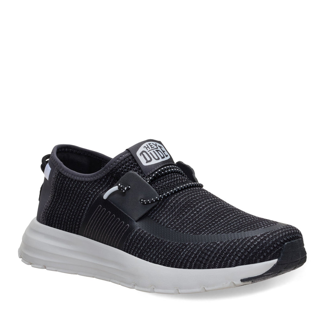 Men's Hey Dude Sirocco Stretch Sox Sneaker BLACK MULTI 45420-0C4