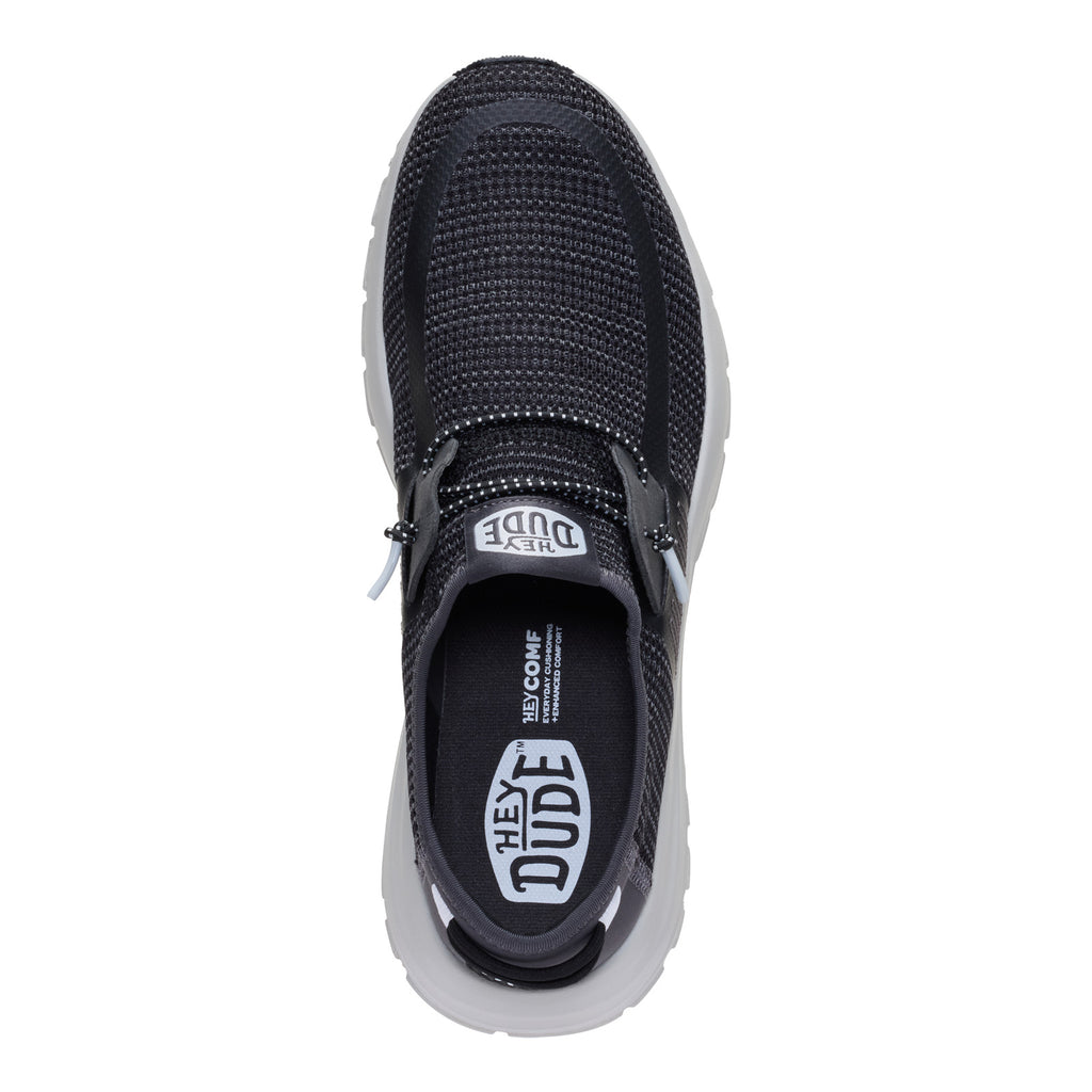Men's Hey Dude Sirocco Stretch Sox Sneaker BLACK MULTI 45420-0C4