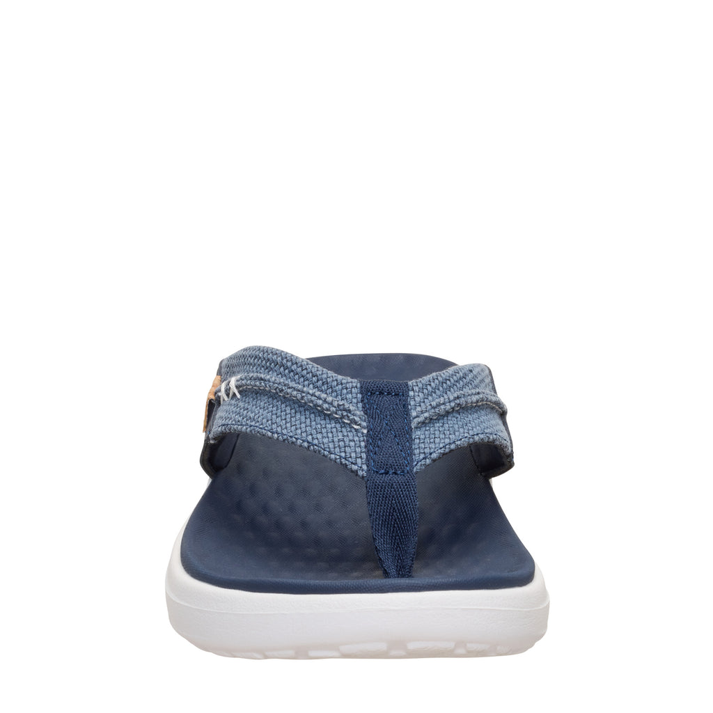 Men's Hey Dude Finn Flip Sandal NAVY BRAIDED 45424-410