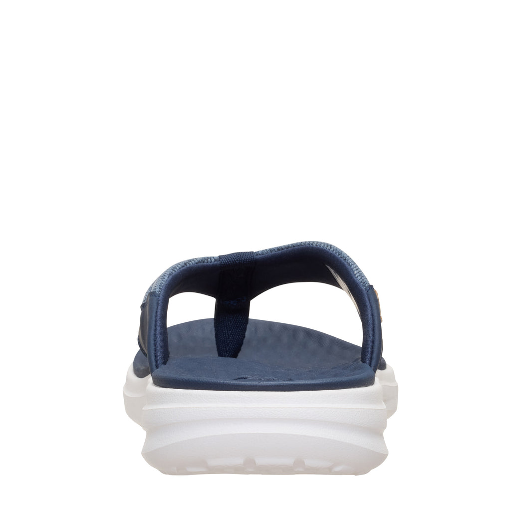 Men's Hey Dude Finn Flip Sandal NAVY BRAIDED 45424-410
