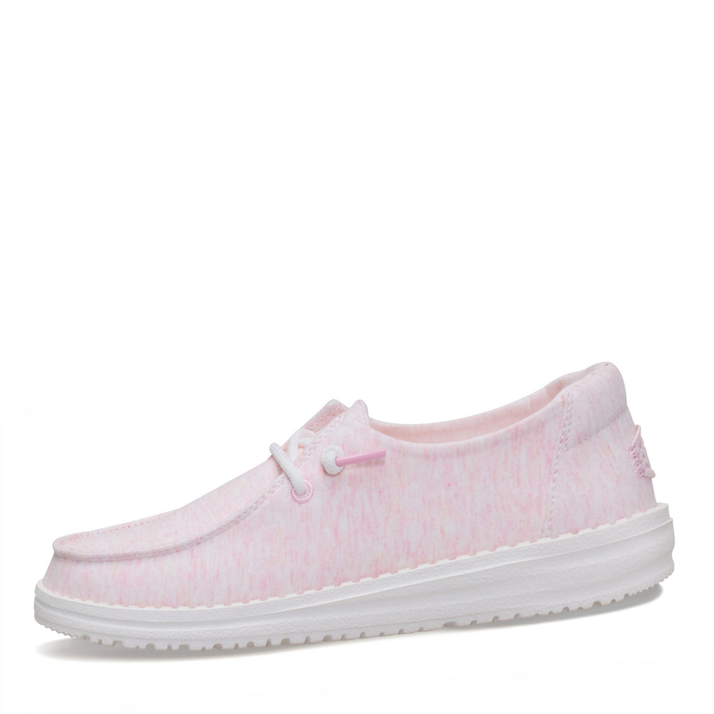 Women's Hey Dude Wendy Stretch Jersey Slip-On LIGHT PINK 45434-6JN