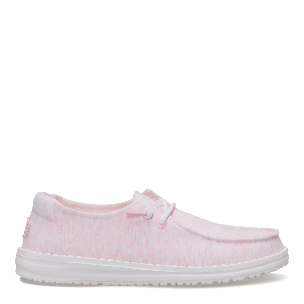 Women's Hey Dude Wendy Stretch Jersey Slip-On LIGHT PINK 45434-6JN