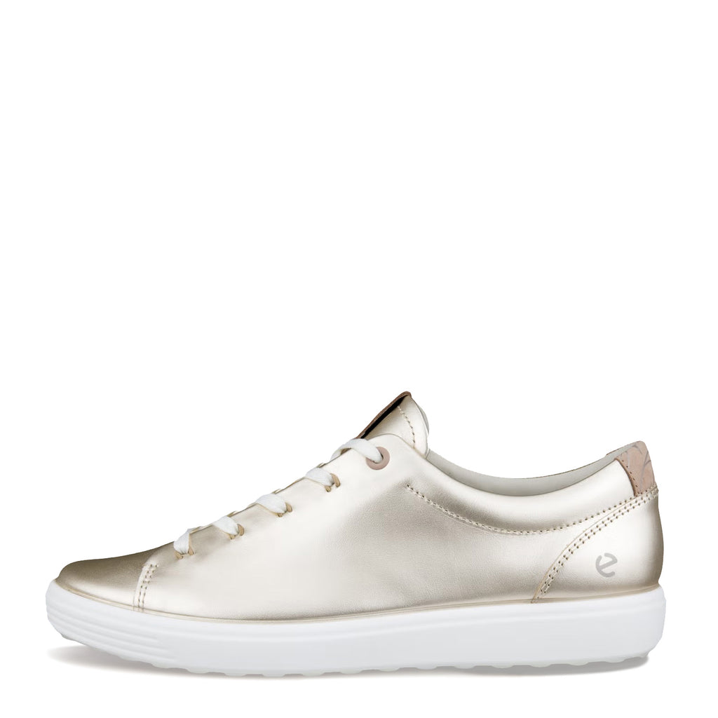 Women's Ecco Soft 7 Floral Sneaker GOLD 470803-01688