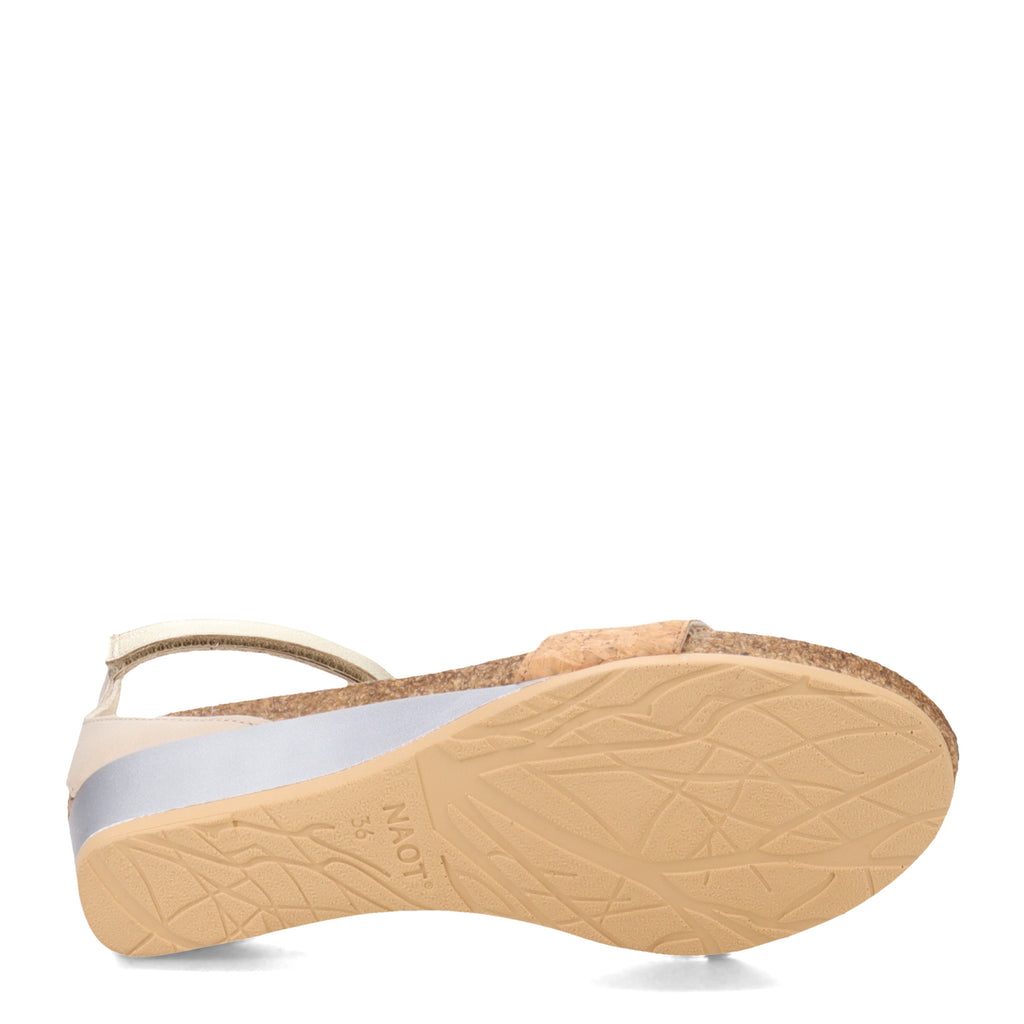 Women's Naot Pixie Sandal CORK GOLD 5016-SNT