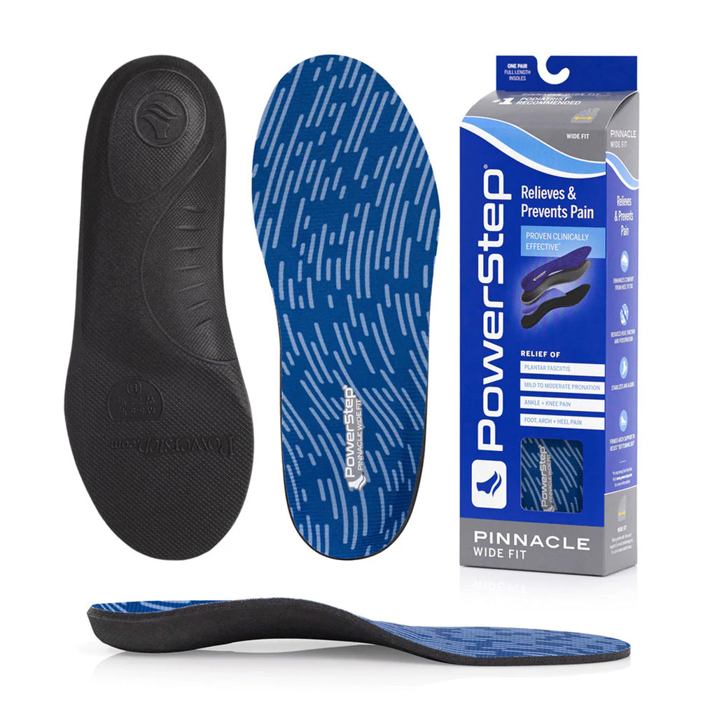 PowerStep Pinnacle Wide Insole BLUE 5017-01