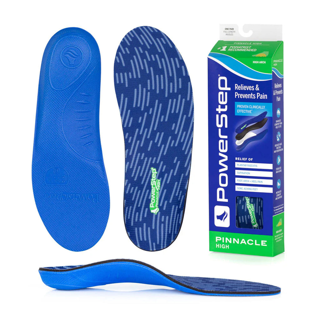 PowerStep Pinnacle High Insole BLUE 5021-01