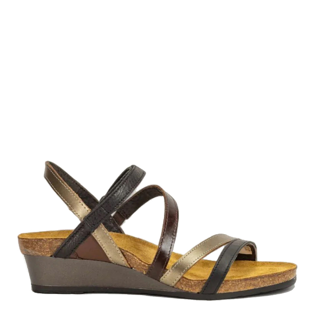 Women's Naot Hero Sandal BLACK / PEWTER 5047-NYE
