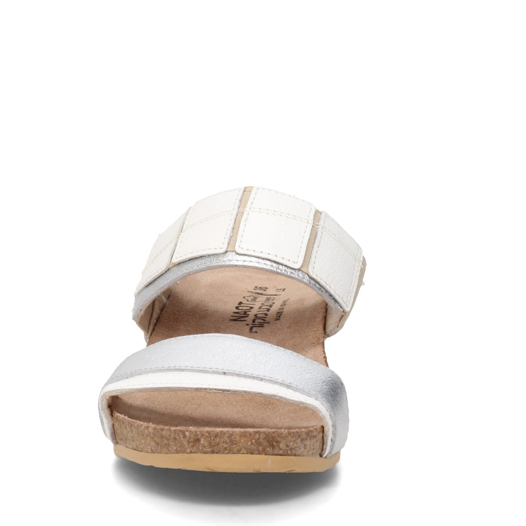 Women's Naot Royalty Sandal WHITE / SILVER 5051-WFT