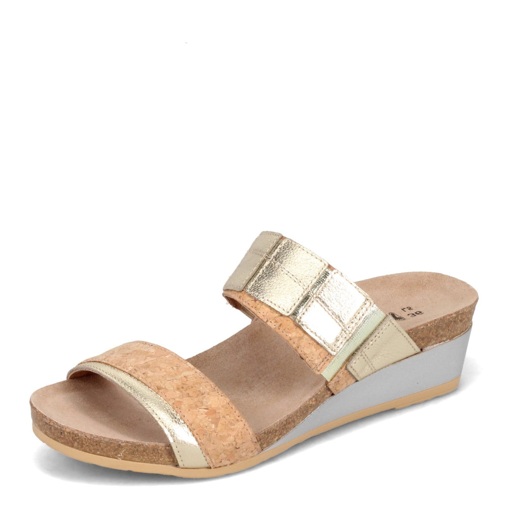 Women's Naot Royalty Sandal CORK GOLD 5051-YE1