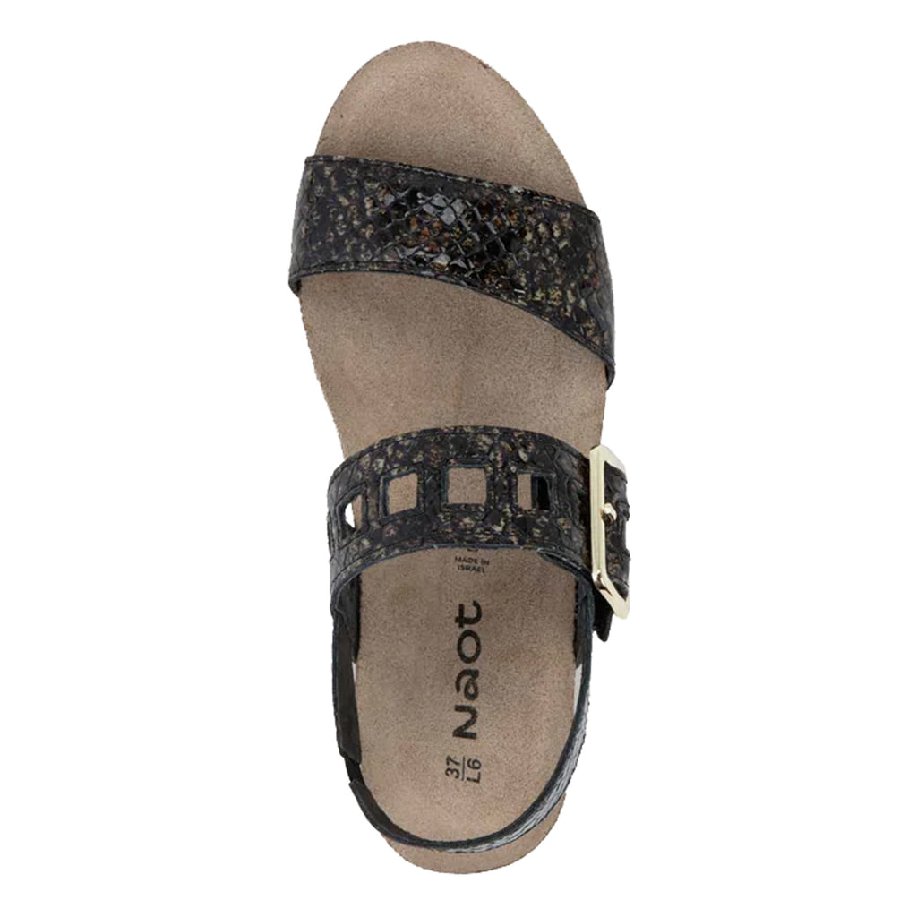 Women's Naot Dynasty Sandal REPTILE PATENT 5052-BAO