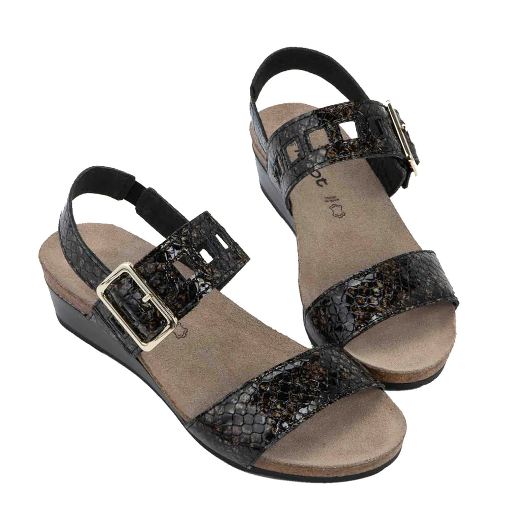 Women's Naot Dynasty Sandal REPTILE PATENT 5052-BAO