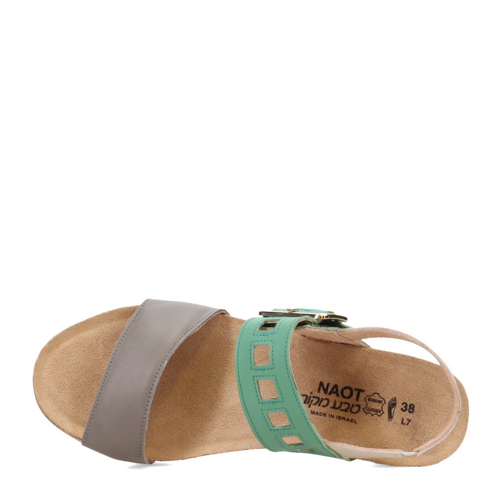 Women's Naot Dynasty Sandal GRAY GREEN MULTI 5052-NWO