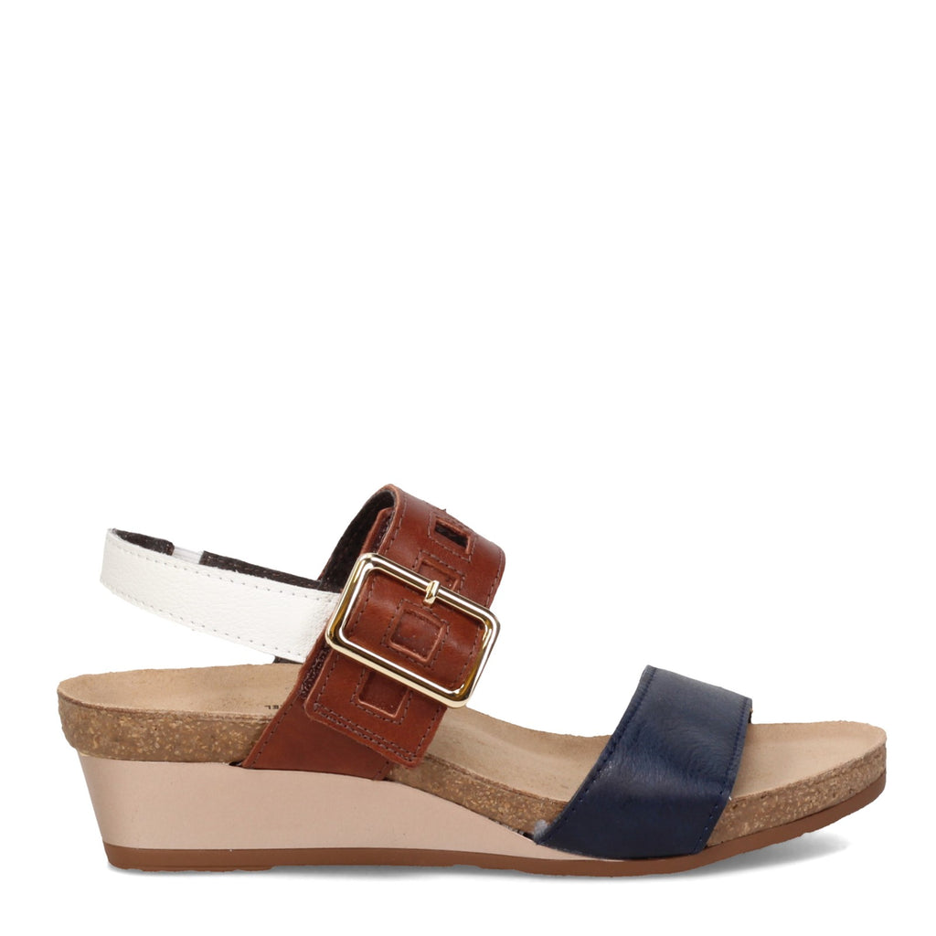 Women's Naot Dynasty Sandal BLUE / TAN 5052-PFG