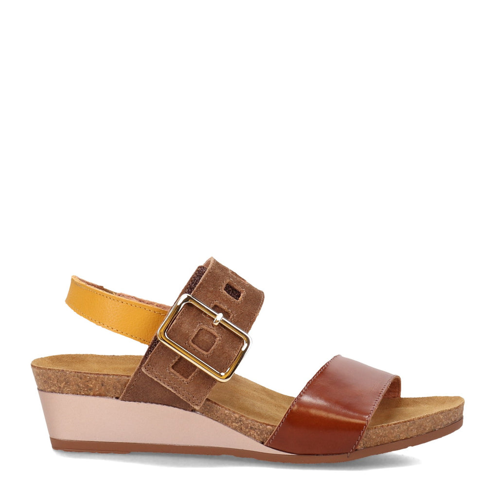 Women's Naot Dynasty Sandal BROWN MARIGOLD 5052-SLW