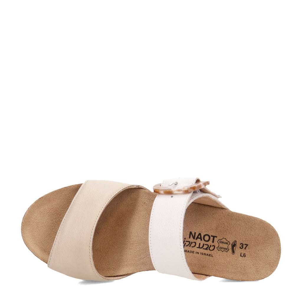Women's Naot Kingdom Sandal IVORY 5054-WGX
