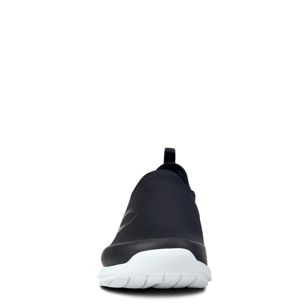 Women's Oofos OOmg Sport Sneaker BLACK WHITE 5075WHTBLK