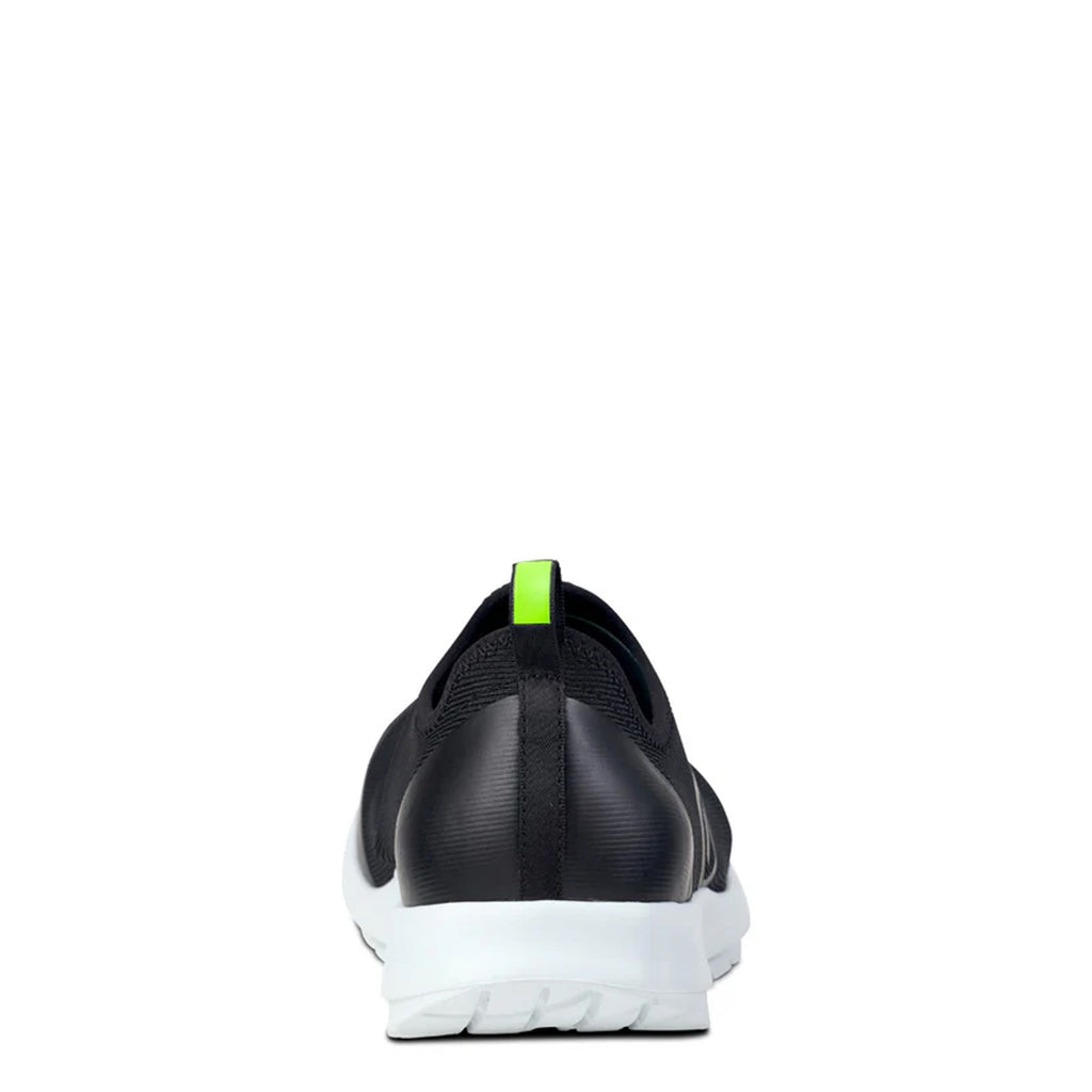 Women's Oofos OOmg Sport Sneaker BLACK WHITE 5075WHTBLK