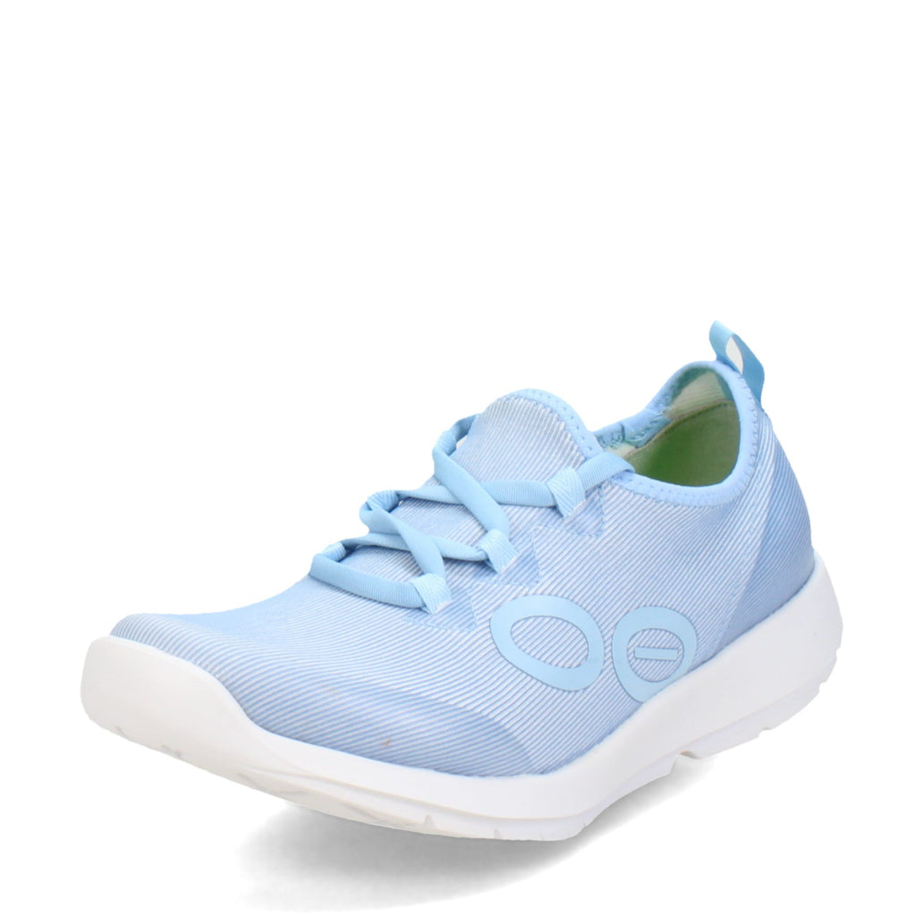 Women's Oofos OOmg Sport LS Sneaker CAROLINA BLUE 5076-CAROLINA