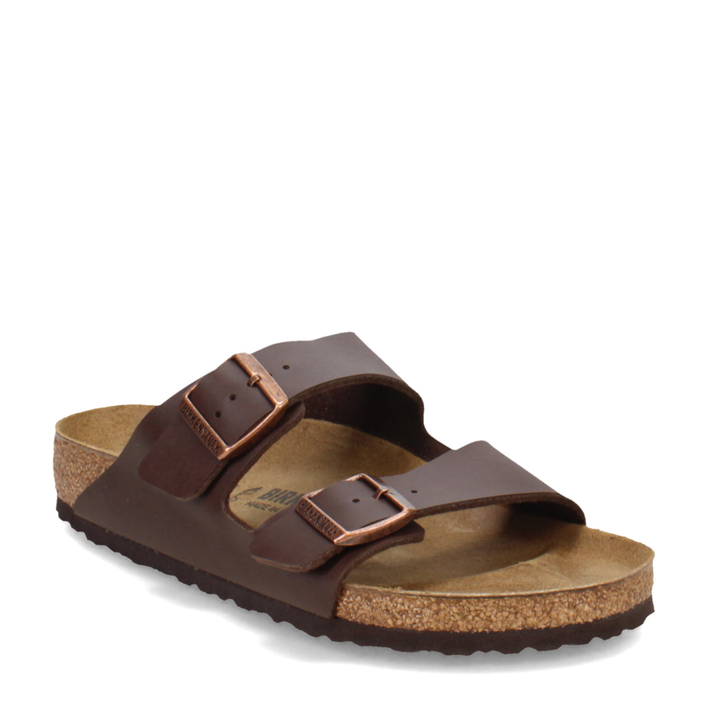 Men's Birkenstock Arizona Birko Flor Sandal - Regular Fit BROWN BIRKO-FLOR 5170 1 R