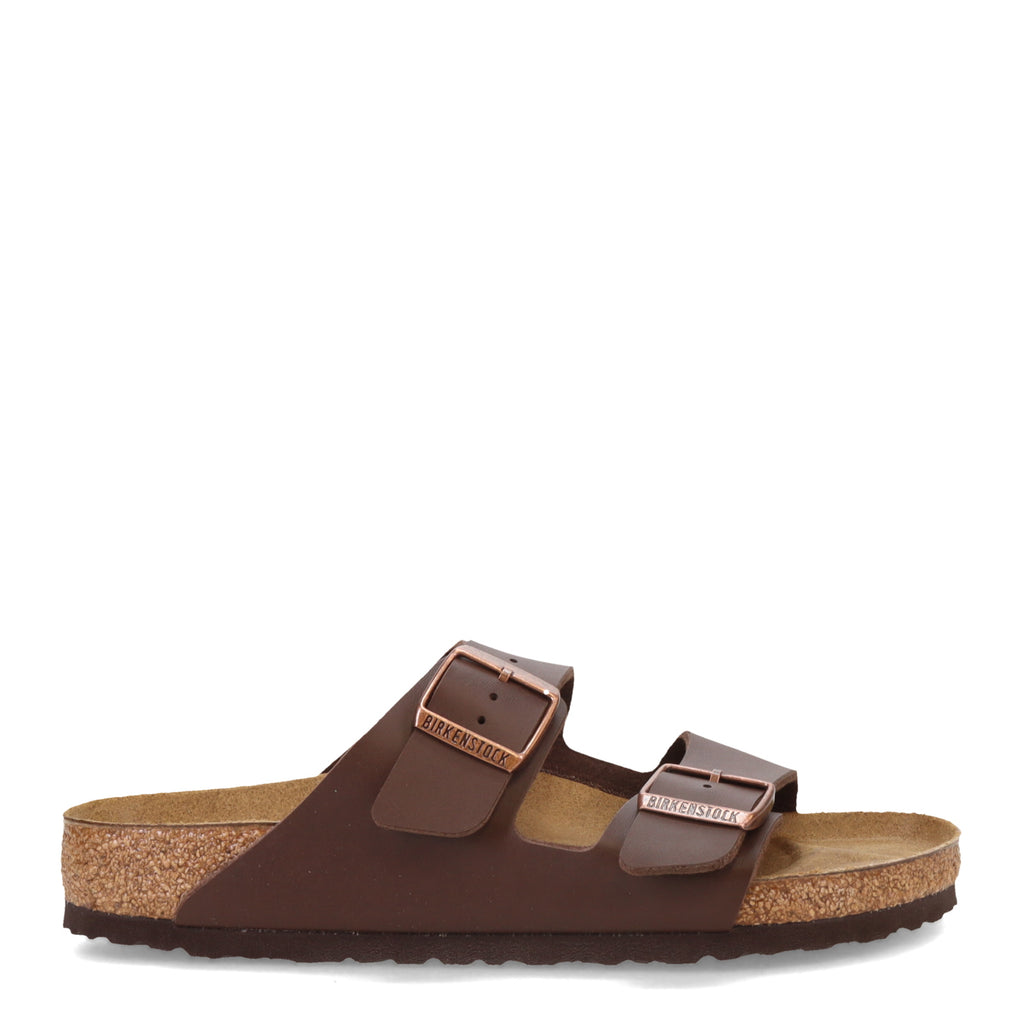 Men's Birkenstock Arizona Birko Flor Sandal - Regular Fit BROWN BIRKO-FLOR 5170 1 R