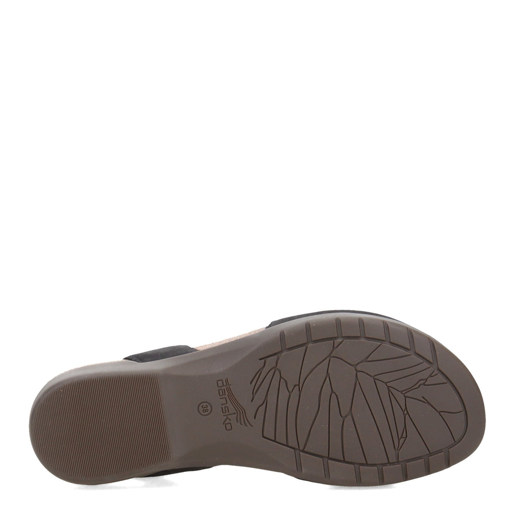 Women's Dansko Rowan Flat BLACK NUBUCK 6025-105300