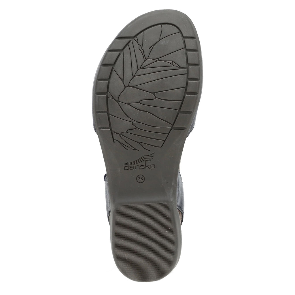 Women's Dansko Rowan Flat BLACK WAXY 6025-475300