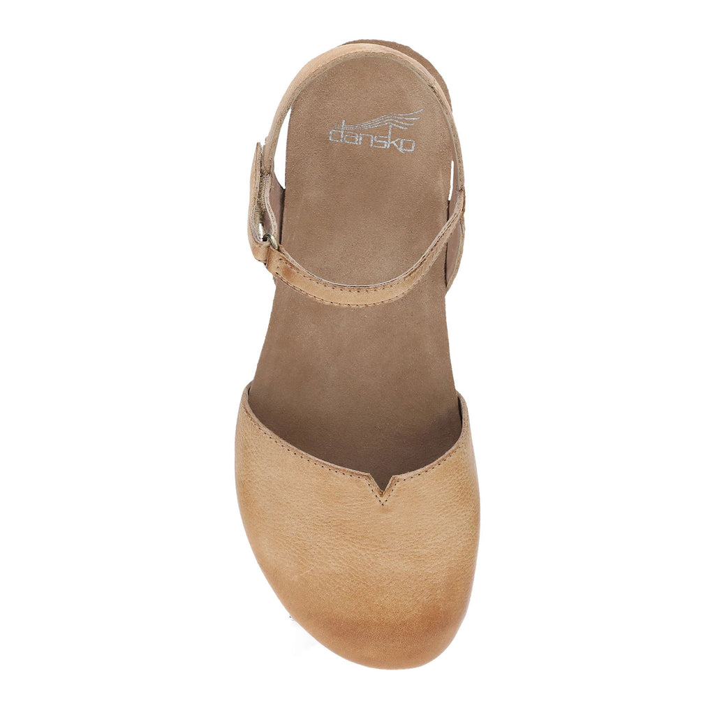 Women's Dansko Rowan Flat HONEY 6025-585300