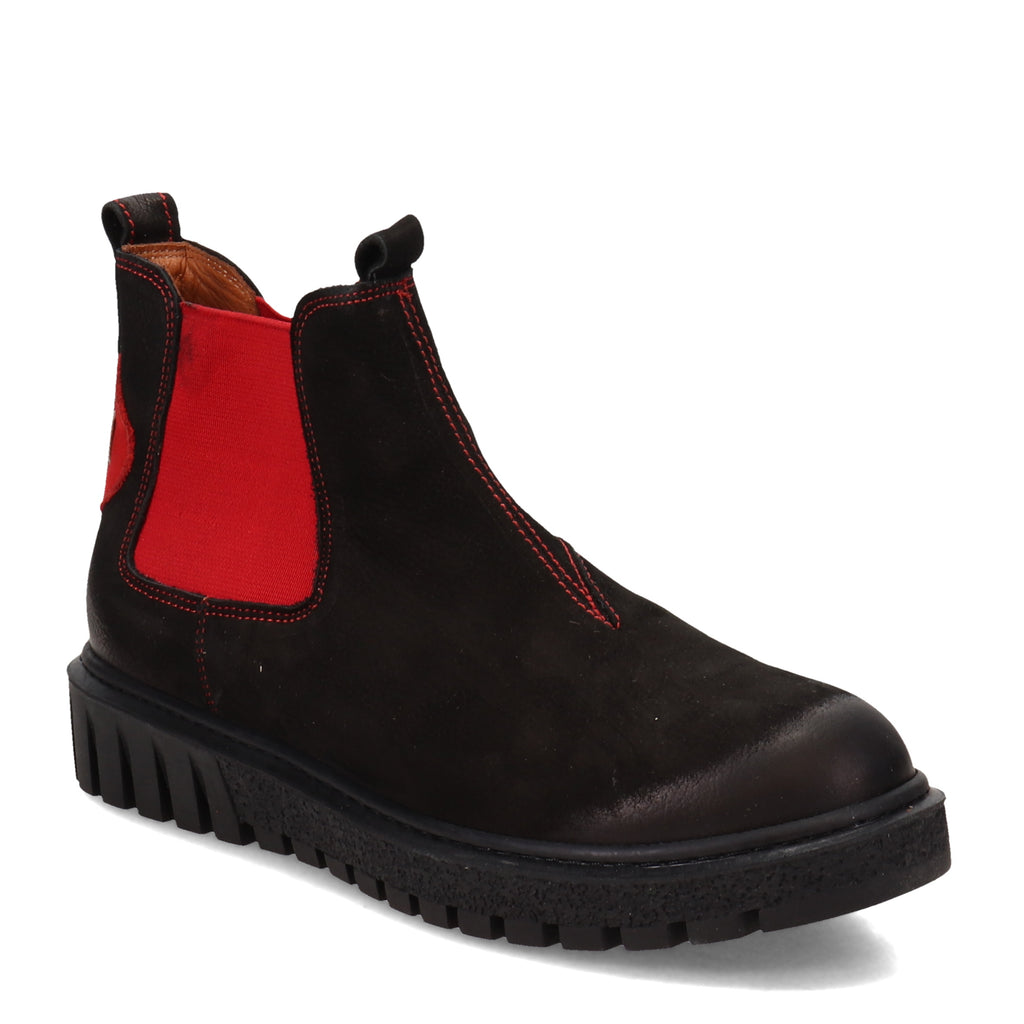 Women's Biza Jasper Boot BLACK RED 6027004