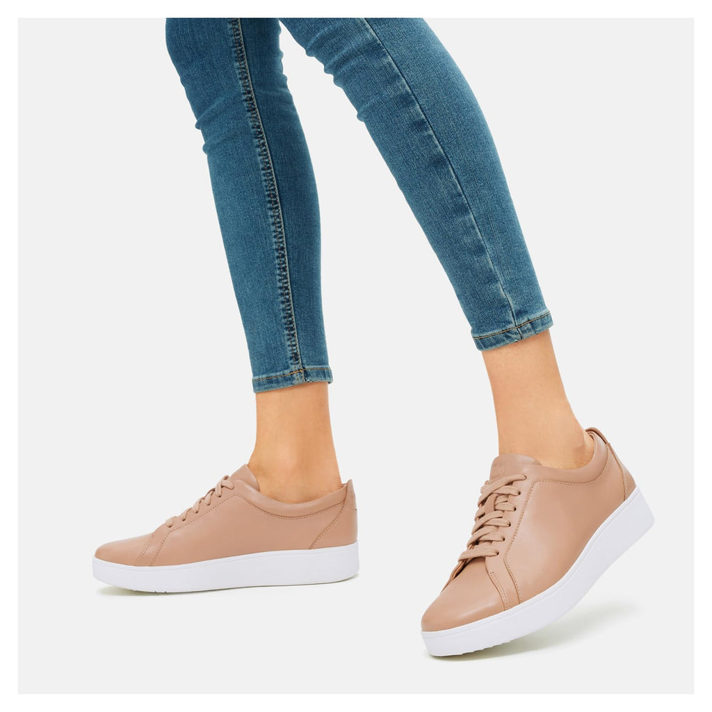 Women's FitFlop Rally Sneaker BEIGE X22-137