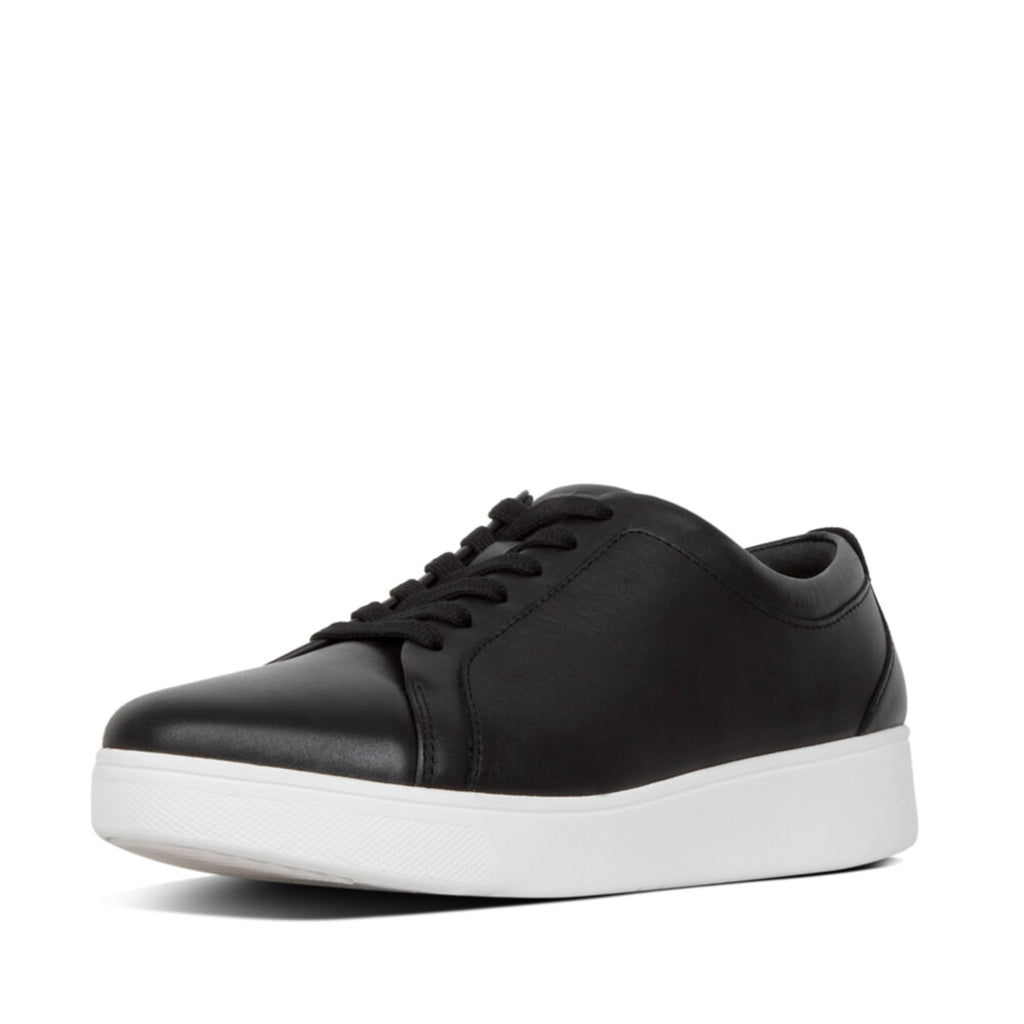 Women's FitFlop Rally Sneaker BLACK/WHITE X22-001