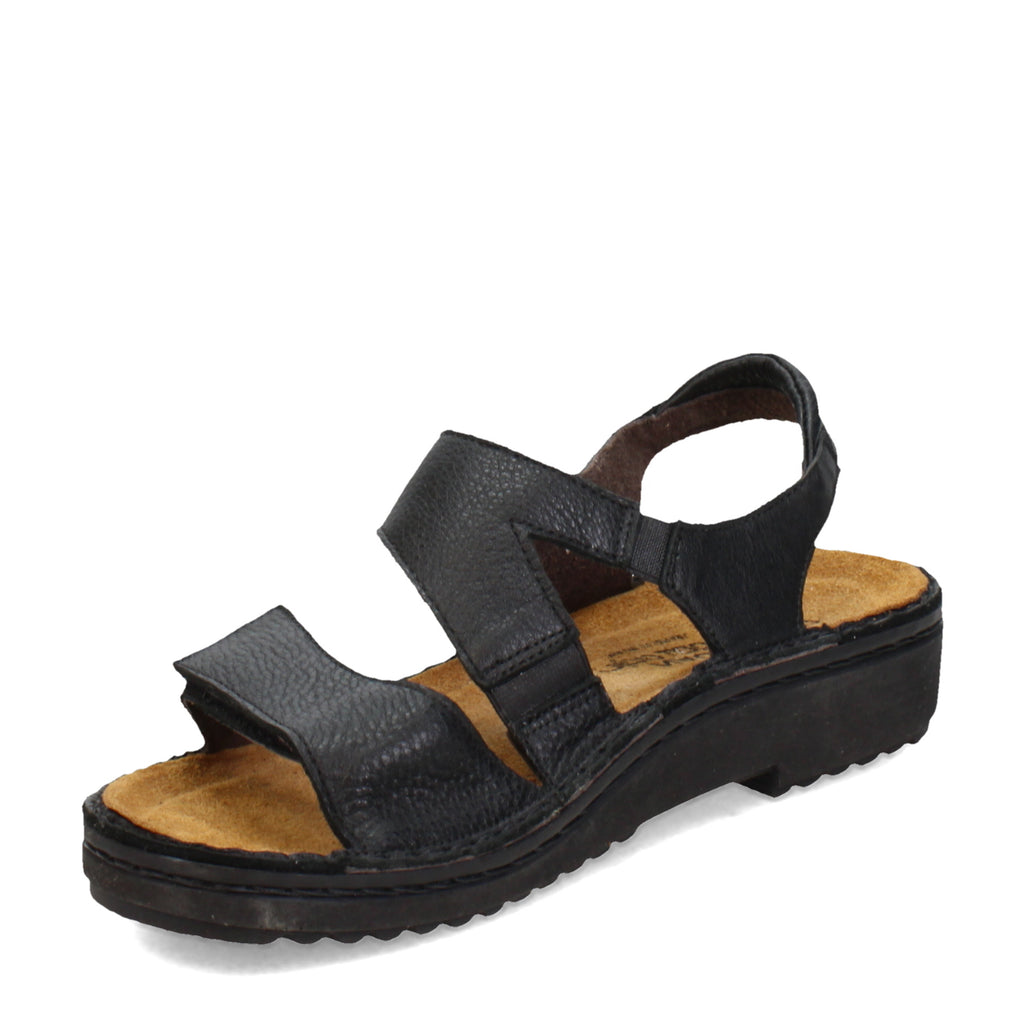 Women's Naot Enid Sandal JET BLACK 63082-277