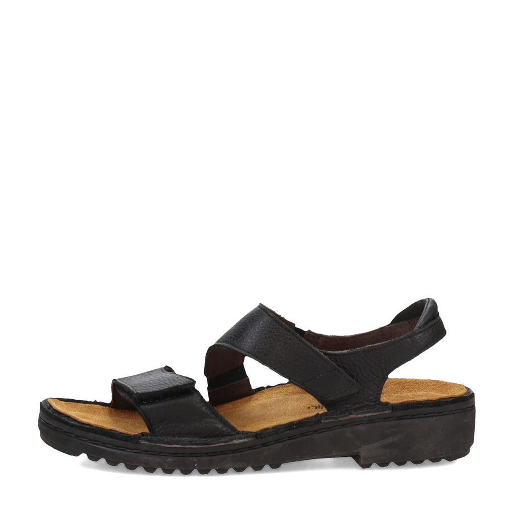 Women's Naot Enid Sandal JET BLACK 63082-277