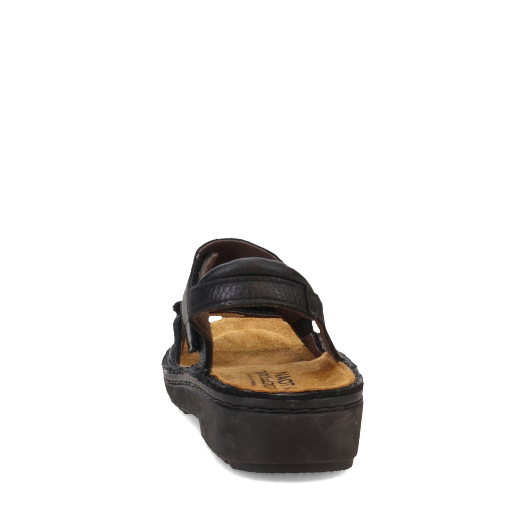 Women's Naot Enid Sandal JET BLACK 63082-277