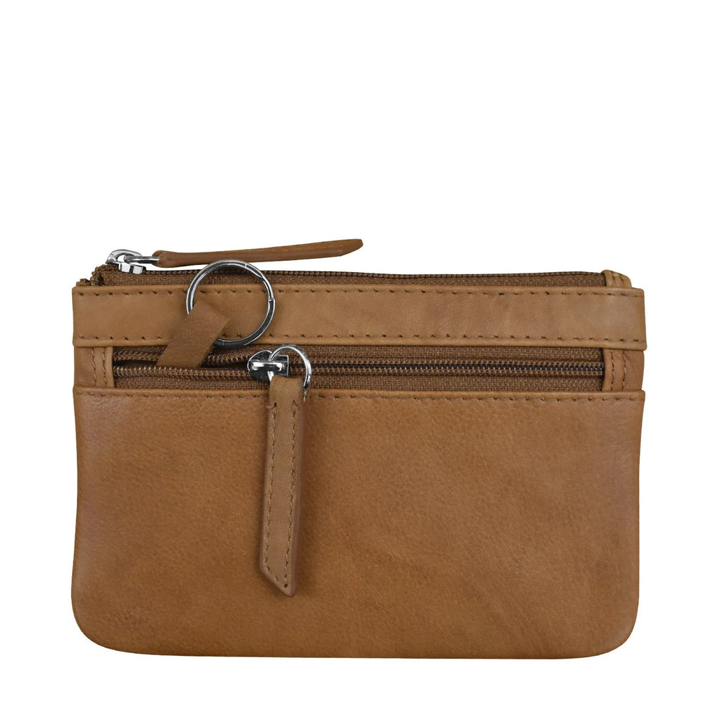 Women's ILI Coin Key Pouch ANTIQUE 6413-ANTSAD