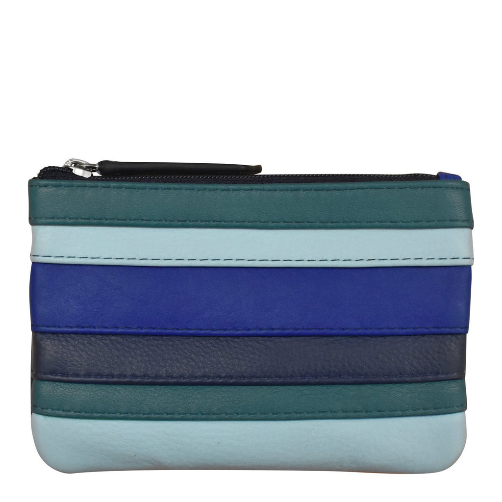 Women's ILI Coin Key Pouch DENIM MULTI 6413C-DENIM MUL